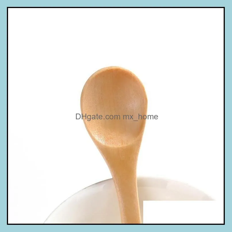 household small wooden spoon new fashion creativity 3 styles high-quality soup spoon durable coffee spoon ysy432-l