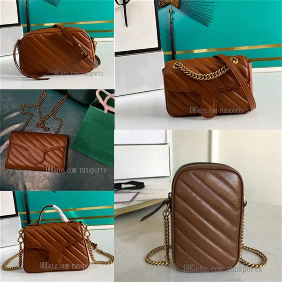 Quality Designer Women Marmont bags handbags women shoulder bag messenger purses chain fashion crossbody bag new1902