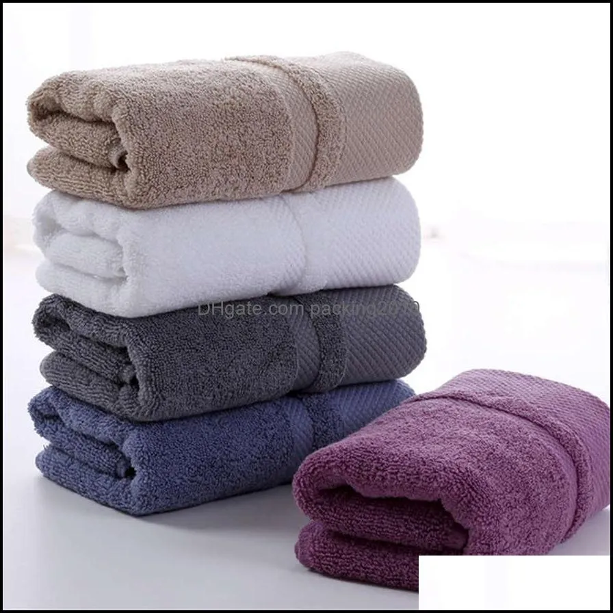 Toalhas de toalhas têxteis têxteis jardim toalhas de algodão por atacado 120g