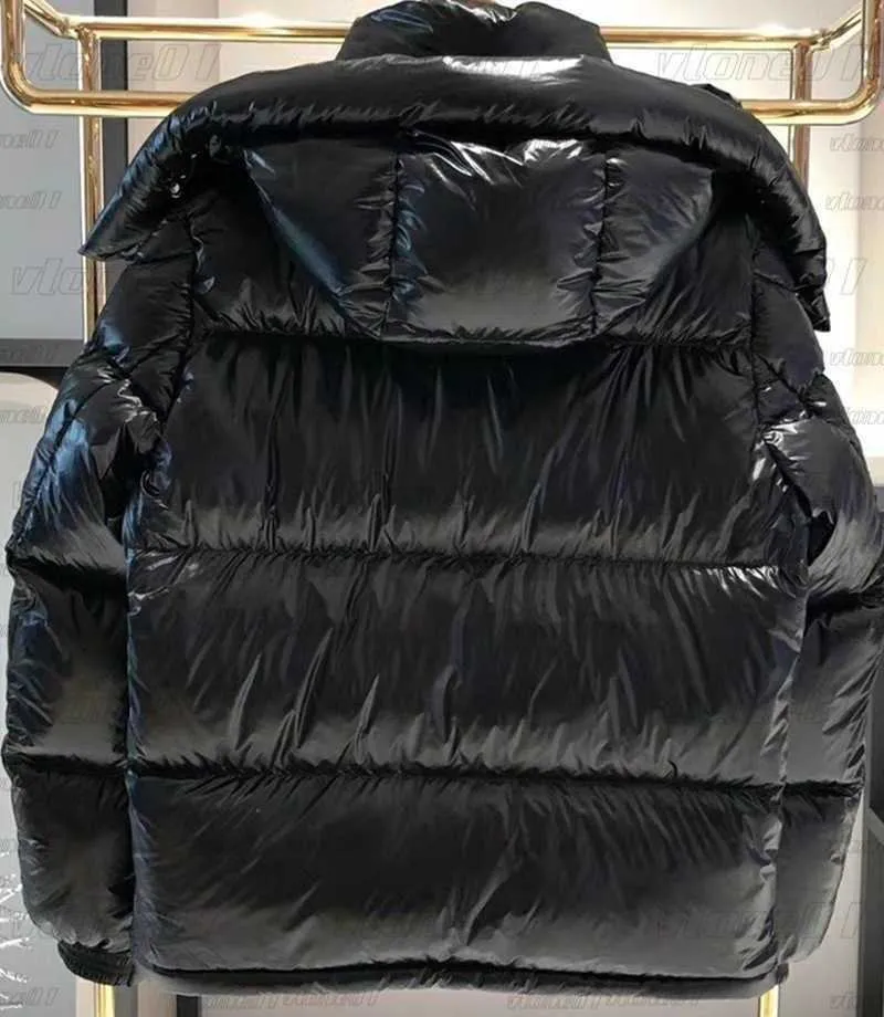 Fashion Mens Winter Down Jacket Coat Designer Womens Down Jacket Padded Jacket Black Couple Thick Warm Winter Outerwear