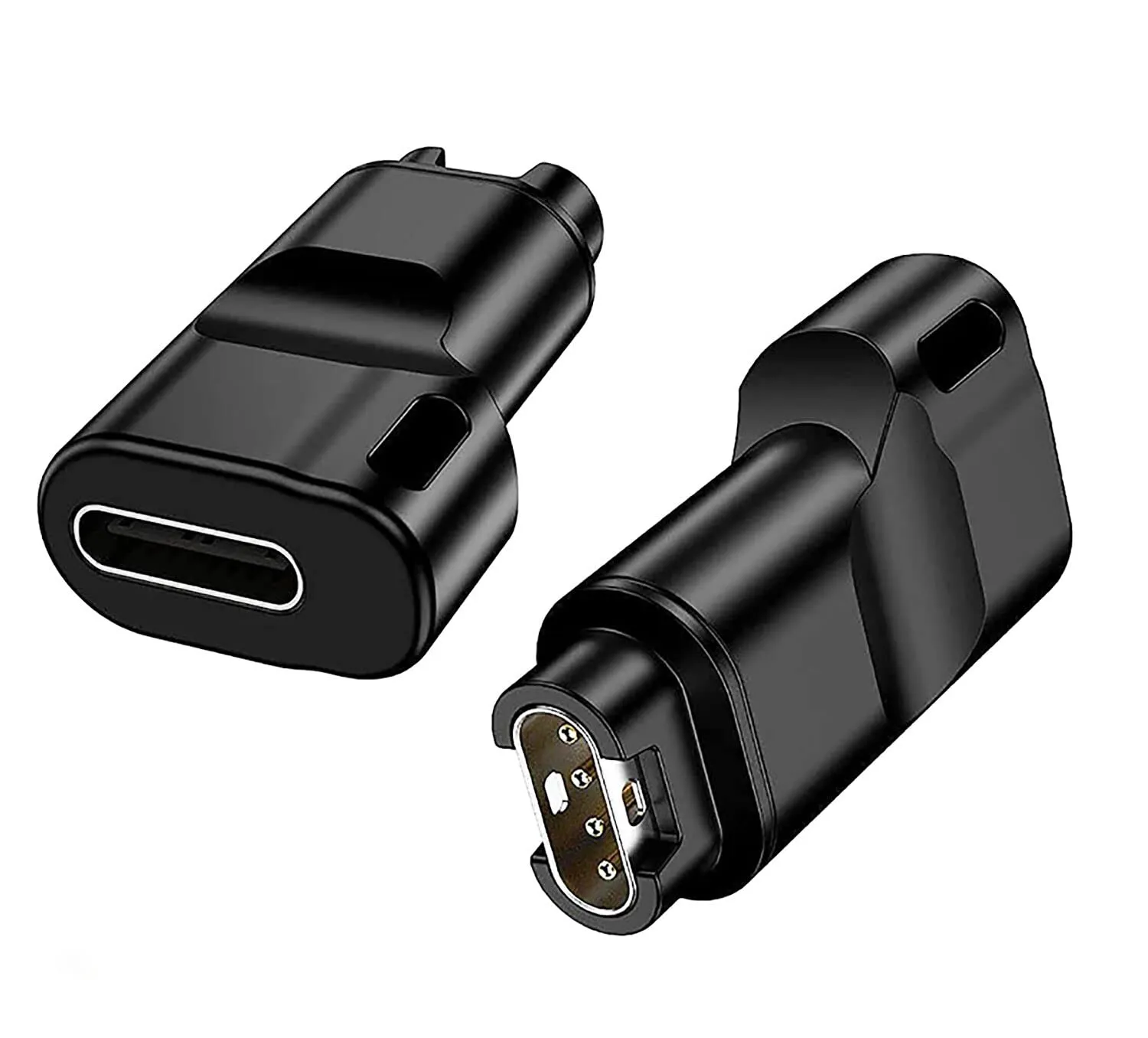 cable Type C Adapter, 2Pack Compatible with Garmin Fenix 6 6S 6X Pro, Fenix 5 5S 5X Plus, Forerunner 745 935 945 45 45S 245, Approach S60 X10 and More