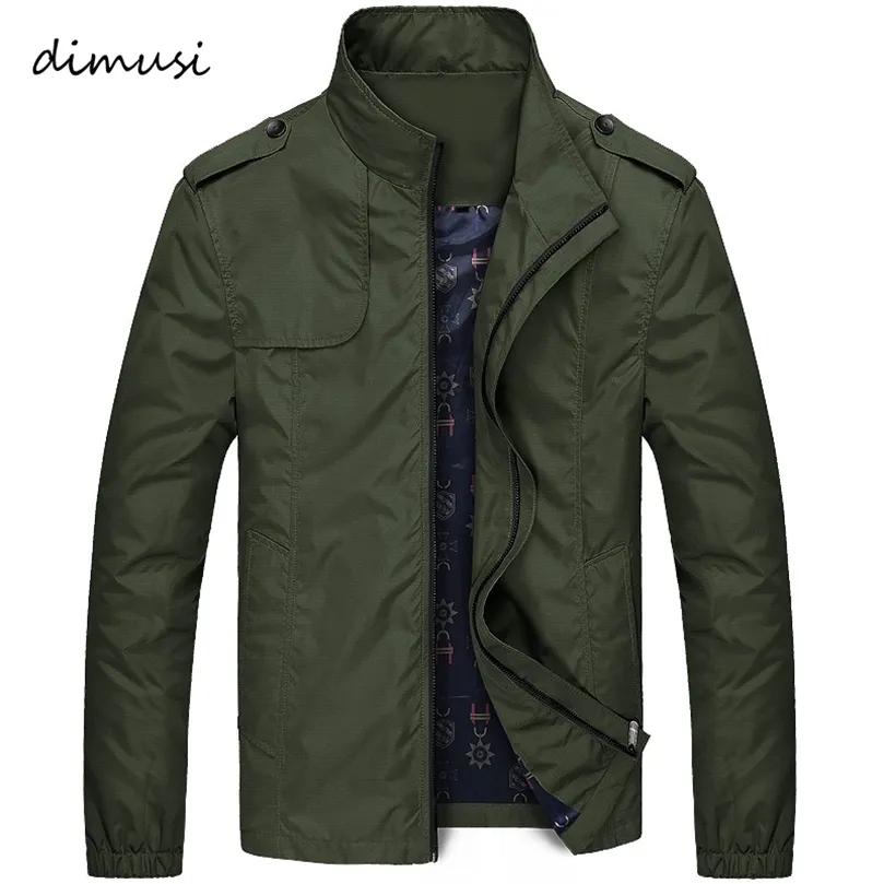 DIMUSI Spring Mens Bomber Jacket Male Fashion Streetwear Hip Hop Coats Mens Outwear Windbreaker Slim Fit Jackets ClothingYA833 220808