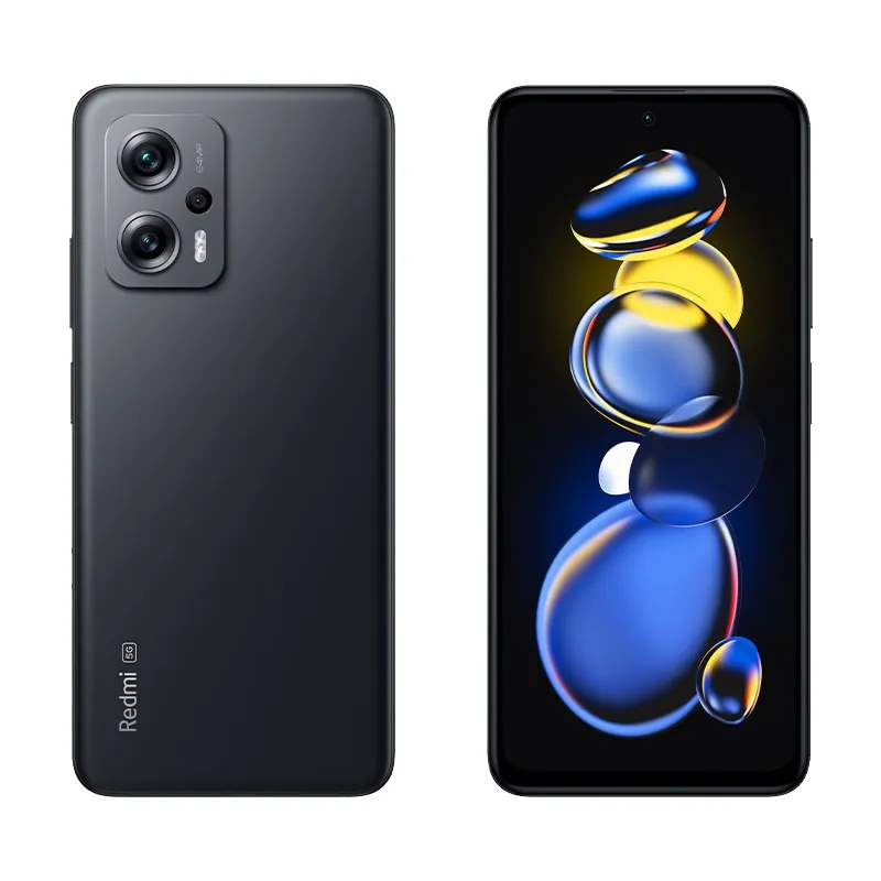 오리지널 Xiaomi Redmi Note 11T Pro 플러스 5G 휴대폰 8GB RAM 128GB 256GB 512GB ROM 치수 8100 안드로이드 6.6 "LCD 큰 화면 64.0MP NFC 지문 ID 스마트 핸드폰