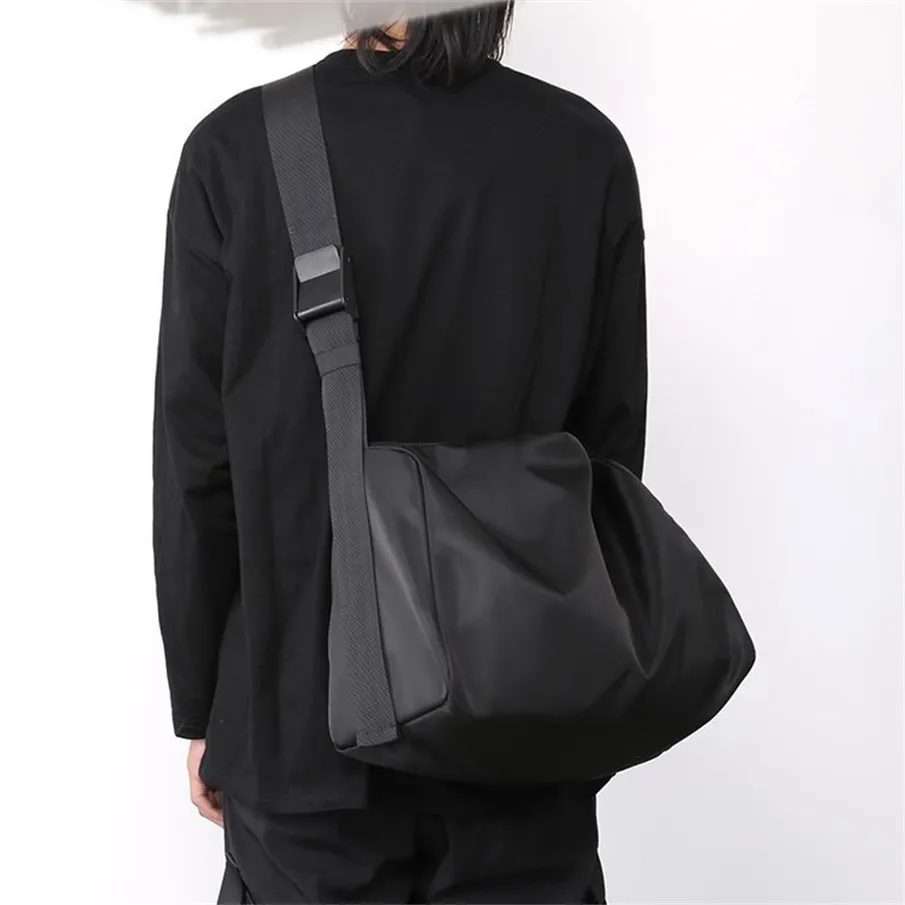 Purse Men's Work Bag Messenger Cross Bag Functie College Student Postman Leisure One Shoulder Backpack vrouwelijke outletfog9