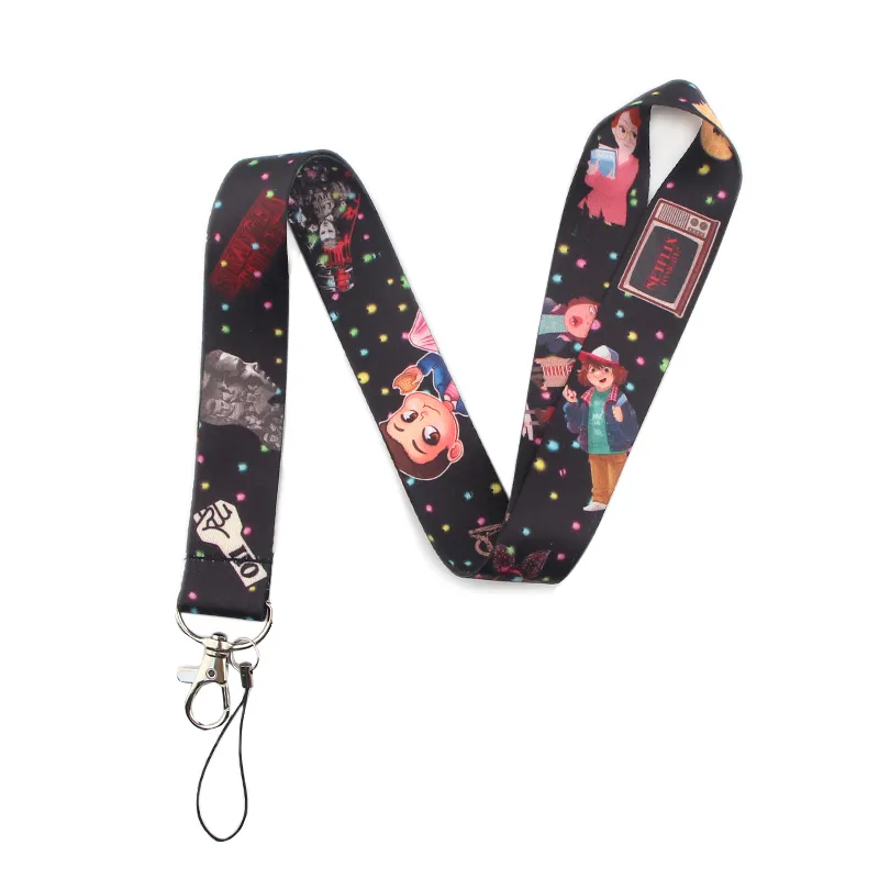 Stranger Things TV Necklace Lanyard Straps Badge ID Lanyards/ Mobile Phone Rope/ Key Lanyard Neck Strap Bags Accessories