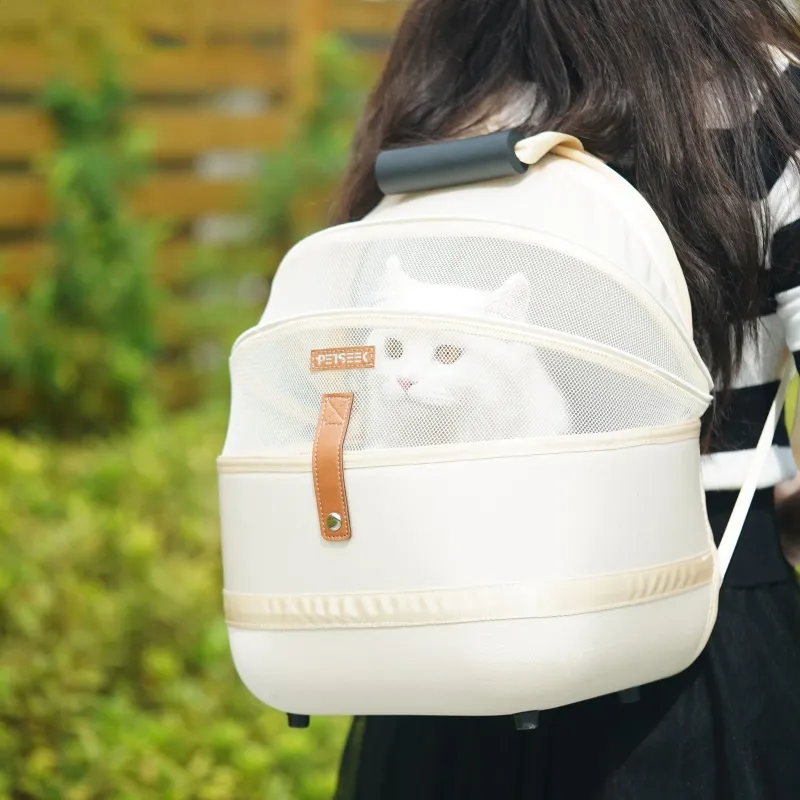 Bolsa de gato Cápsula de espacio portátil Portable Bag Bag Bolsa de gato Portable Caza de gato Suministros para mascotas CX220427