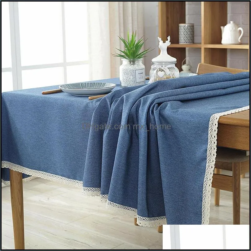 thicken modern table cloth restaurant fabric linen party tablecloth table mat party event banquet decor table runner customized