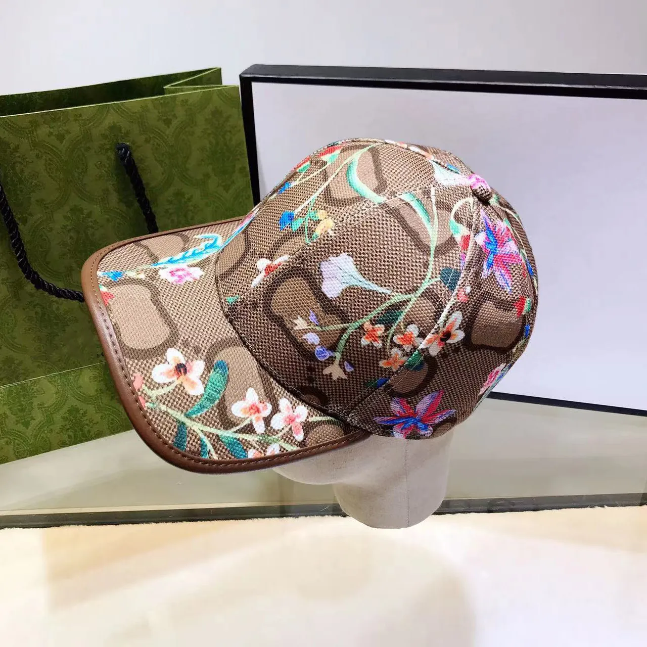 Mens floral baseball hat 2025