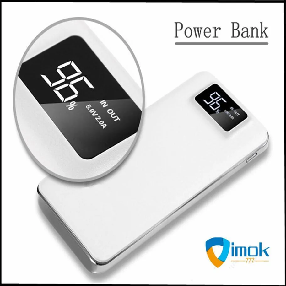 20000mAh Power Bank Portable External Emergency Backup Battery Charger