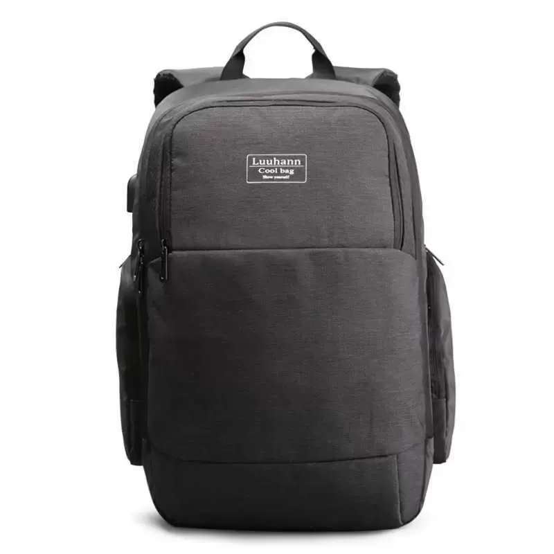 Koffers rechte japane heren USB oplaadbare backpack middelbare school student schoolbag computer tas