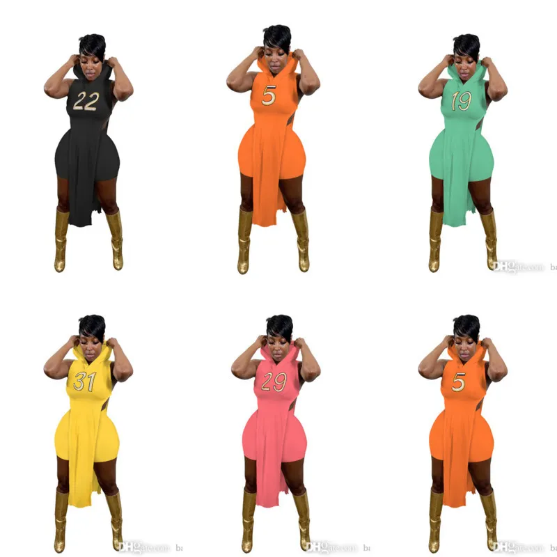 Digitale Hoodies Trainingspakken Voor Dames Designer Kleding Lang Vest En Shorts Tweedelige Set Damesoutfits