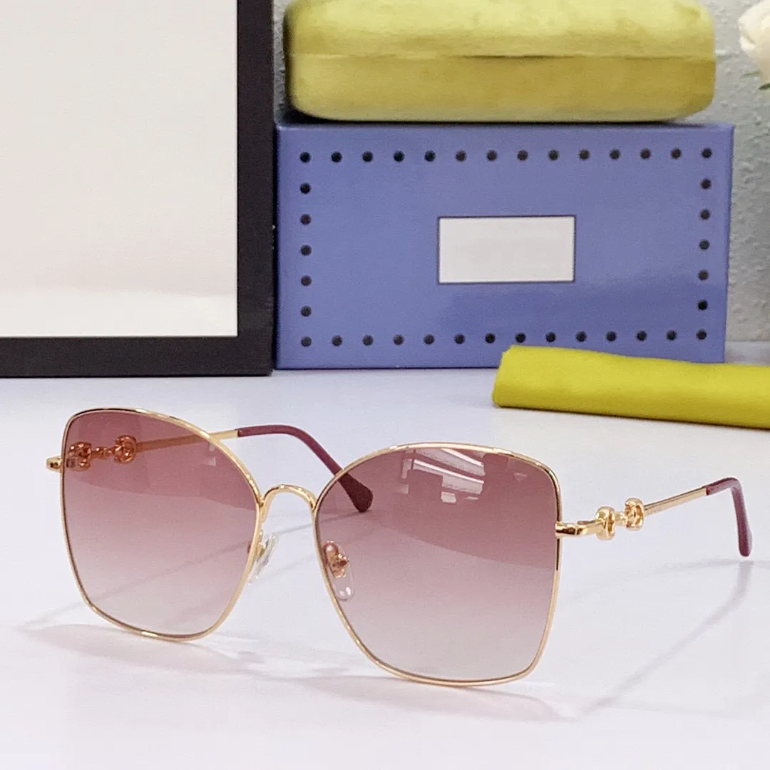 Sonnenbrille für Unisex, Sommer, 0917, Cat-Eye-Stil, Anti-Ultraviolett, Retro-Schild-Linsenplatte, Vollformat-Brille, zufällige Box