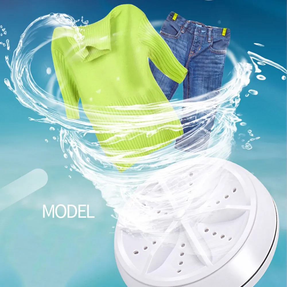Epacket 3 In 1 Portable Mini Washing Machines Rotating Ultrasonic