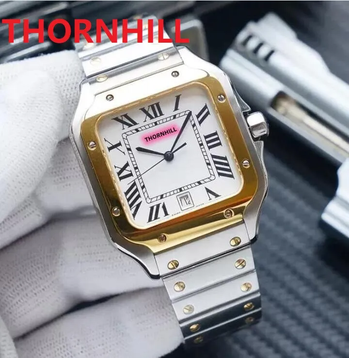 رئيس يوم تاريخ الذهب دائم أزياء رجالي ساعة 40 ملليمتر 904l الفولاذ المقاوم للصدأ التلقائي الساعات الميكانيكية montre فام reloj