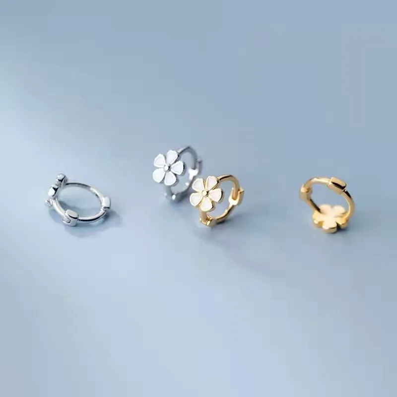 Hoop Huggie słodka romantyczna burza Earkle Ear Ear Earcle dla kobiet Koreańska moda na urodziny kolczyki piercing pendientes prezenty biżuterii 2022h
