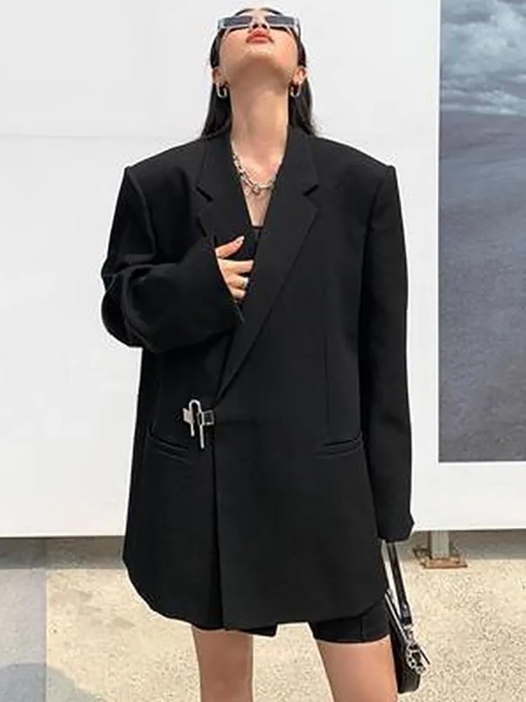 Loose sales blazer dress