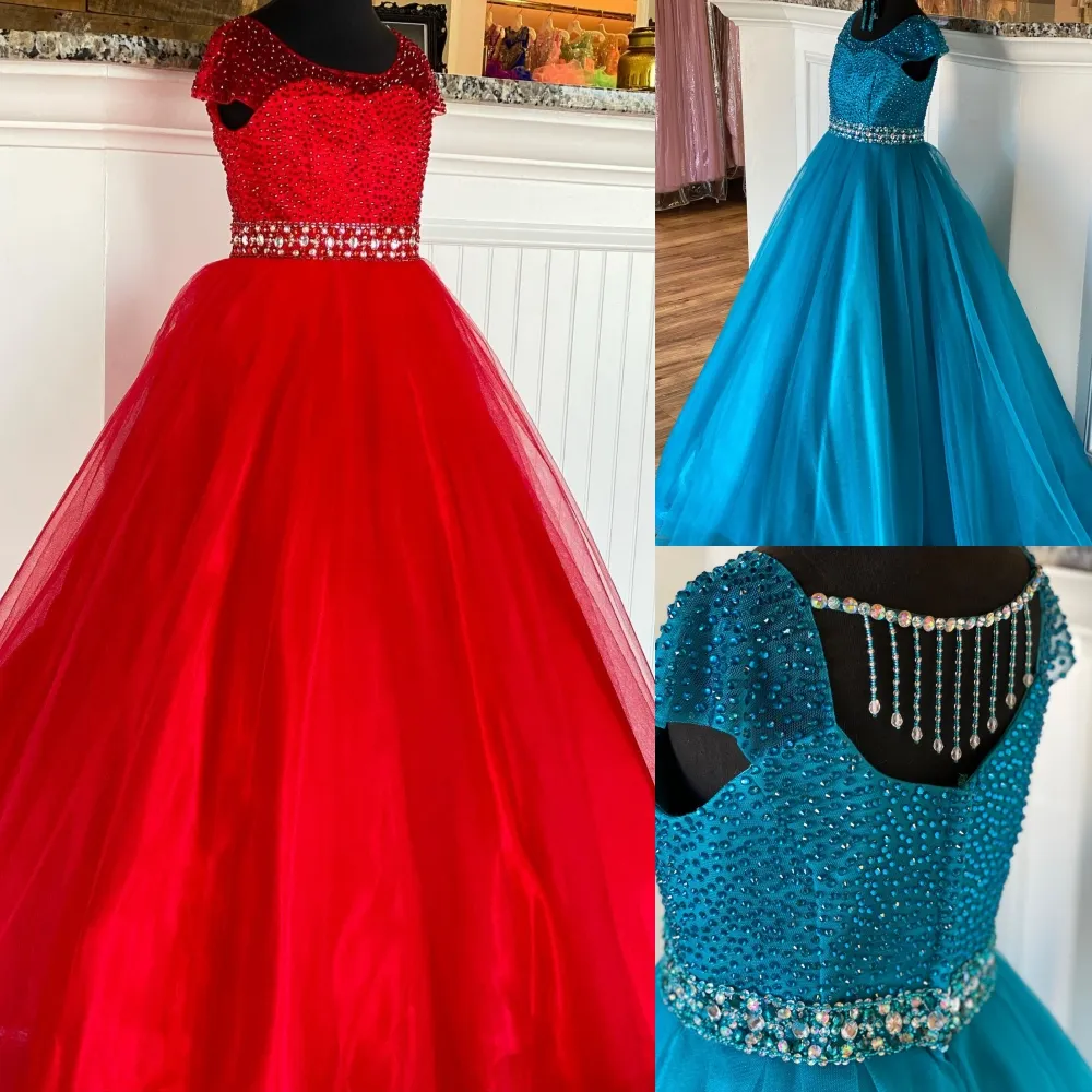 open lace back dress Sheath One Shoulder Cut Mirror Sequins Prom Dress, Red / 10