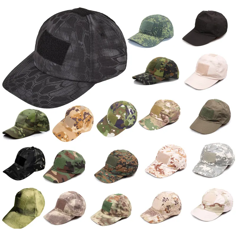 Outdoor Tactische Camouflage CapSports Camo Navy Hoed Marines Leger Jacht Combat Assault Baseball Cap NO07-001