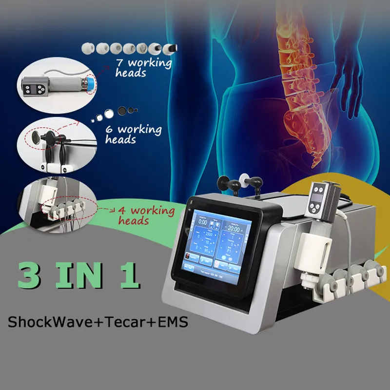 Shockwave Therapie Penis Другое косметическое оборудование EMS TECAR Physiotherapy TECAR Физическая целлюлита эректильная дисфункция Построить мышечную машину после тренировки