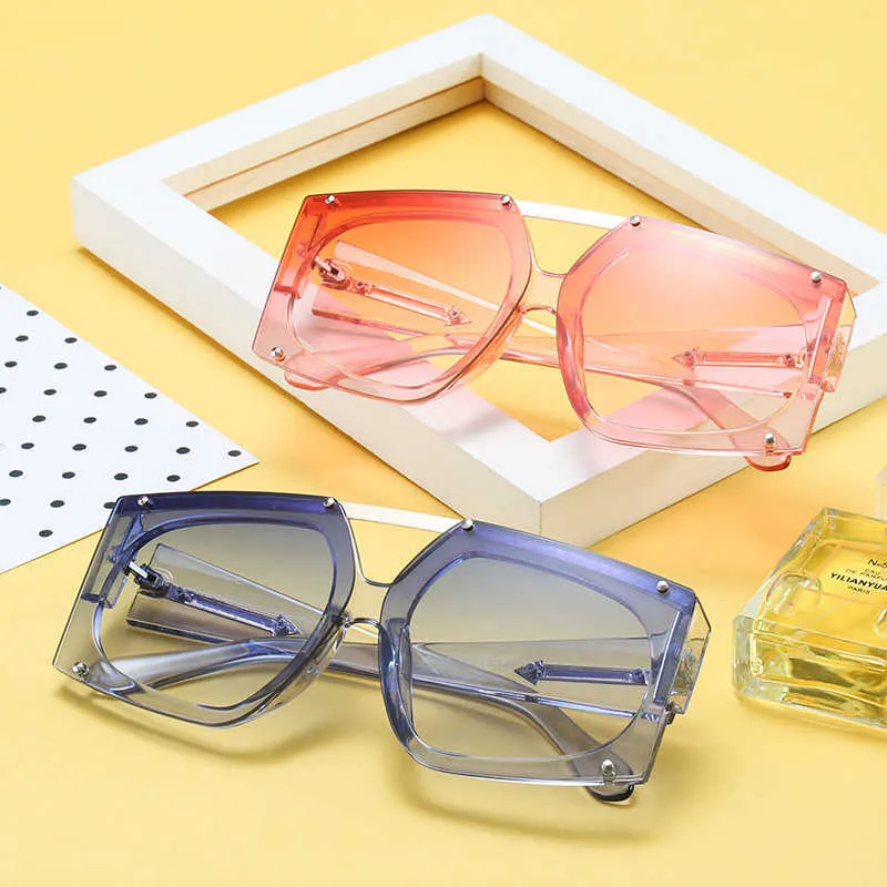 Fashion Square Occhiali da sole Uk 5 colori Occhiali con lenti UV400 per ragazze Occhiali da vista USA per uomo