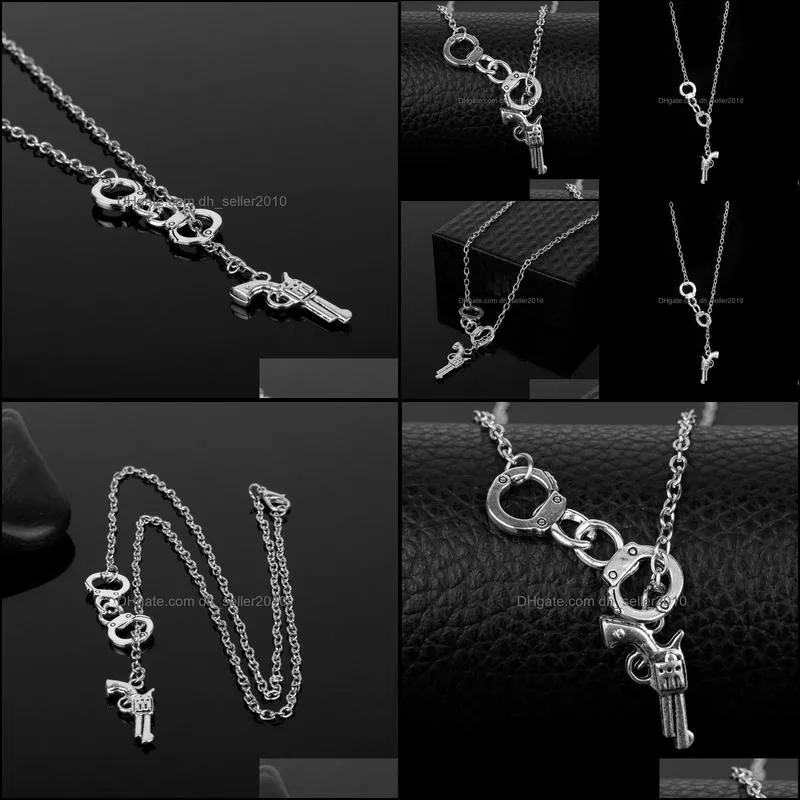 punk pendant & necklace for women man korean neck jewelry decoration wholesale