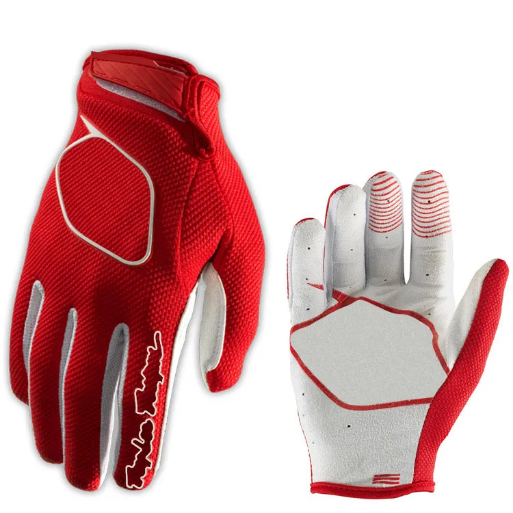 Guantes de carreras de motos todoterreno Guantes de dedo largo transpirables para hombres y mujeres de ciclismo de campo traviesa 2005