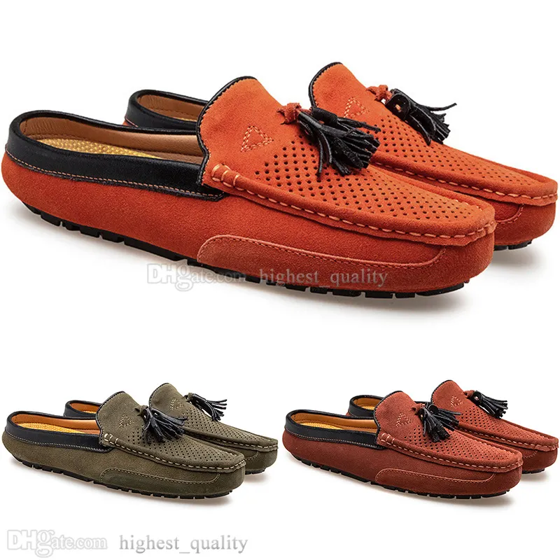 Frühling Sommer Neue Mode Britischen Stil Herren Leinwand Casual Erbsen Schuhe Hausschuhe Mann Hundert Freizeit Student Männer Lazy Drive Überschuhe bequem Atmungsaktiv 38-47 1116