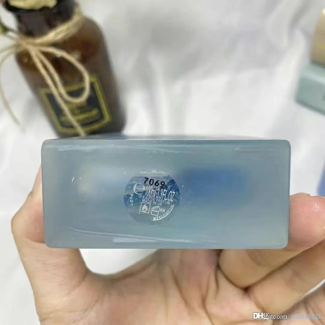 Newest Light Blue Intense Lady Perfume Fragrance for Woman 100ml EDP EAU De Parfum Spray Parfum Designer Perfumes Longer Lasting Pleasant Fragrances