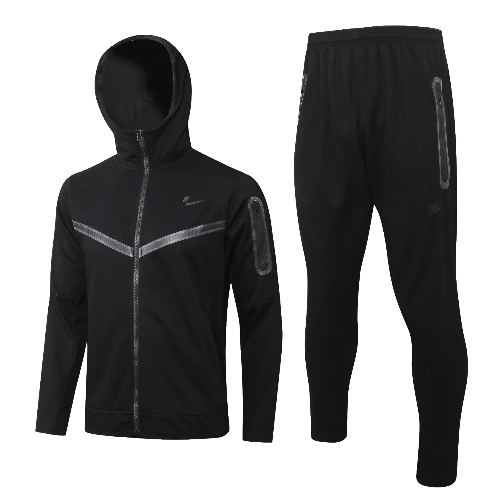 Спортивные костюмы N k Tech Fleece Sportswear новая спортивная куртка для бега фитнес-пальто спортивный костюм спортивные костюмы мужские повседневные брюки Топ + брюки 2 шт. Набор 10 стилей на выбор