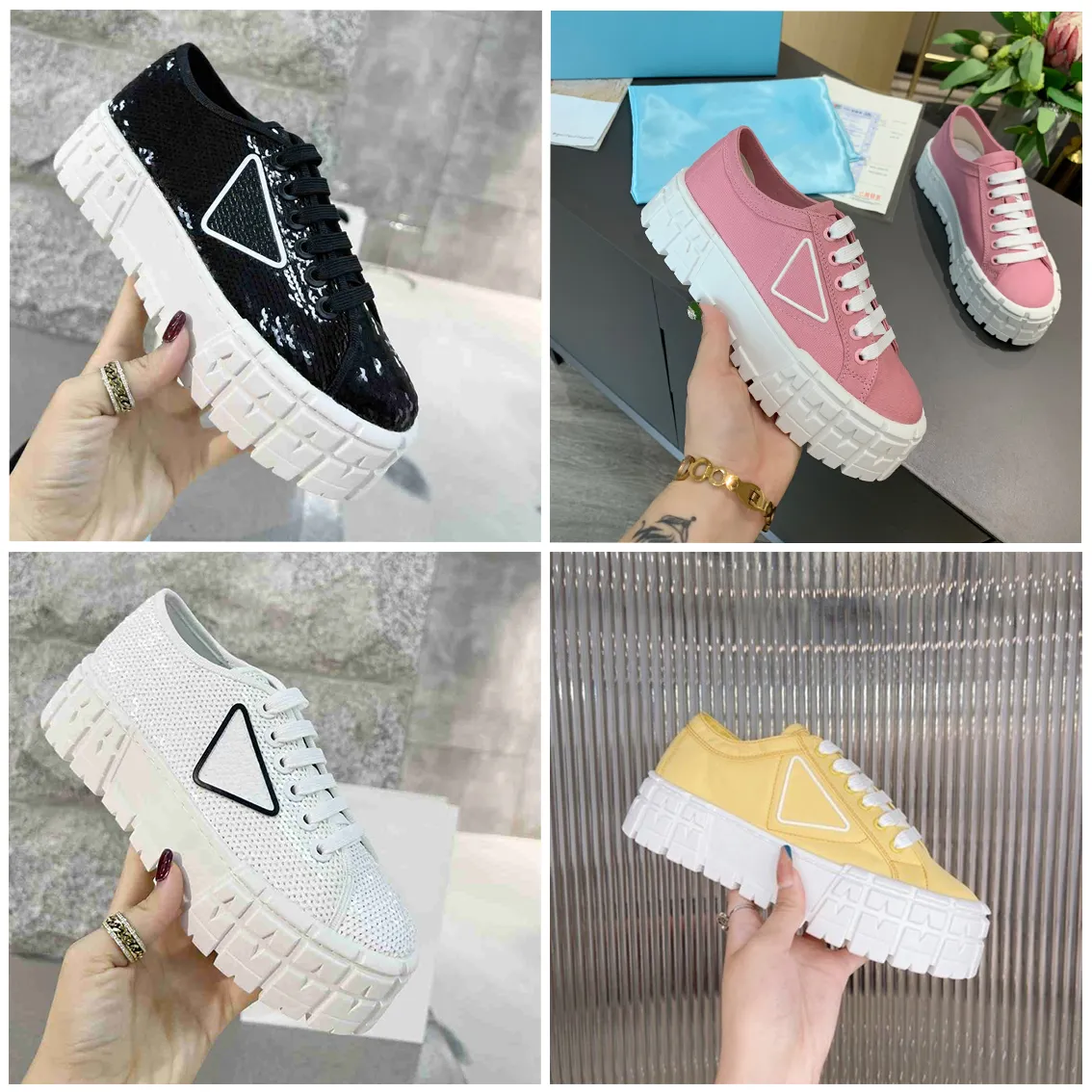 2022 mujeres zapatos casuales plataforma zapatillas de deporte al aire libre corredor azul entrenador luz suela de goma múltiples colores rosa negro moda fiesta zapatos tamaño 35-41