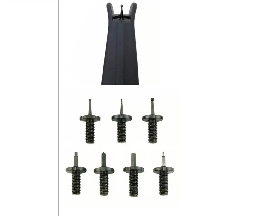 Details about   7 PK Precision Front sight Post Body Assortment Replacement Kit Steel