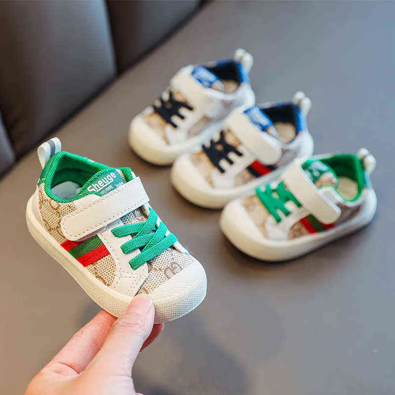 scarpe da passeggio per bambini primaverili e autunnali Scarpe di tela per bambini Belle scarpe da bambina da 1 a 3 anni