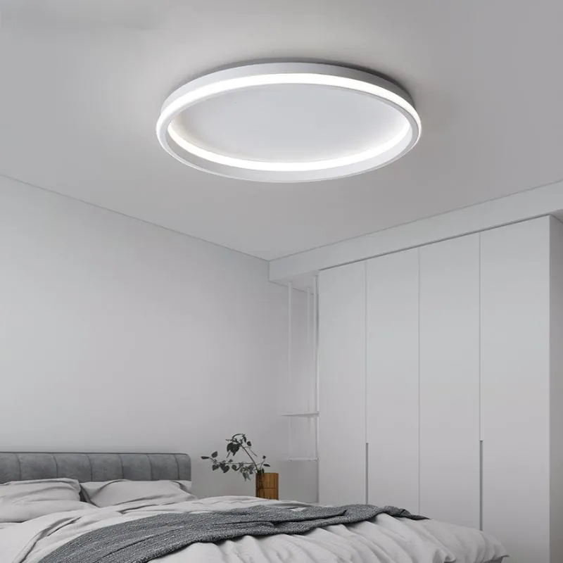 Plafondlampen slaapkamer licht lamp modern minimalistisch Noordse creatieve persoonlijkheid minimalisme ronde huis master room lightsceiling