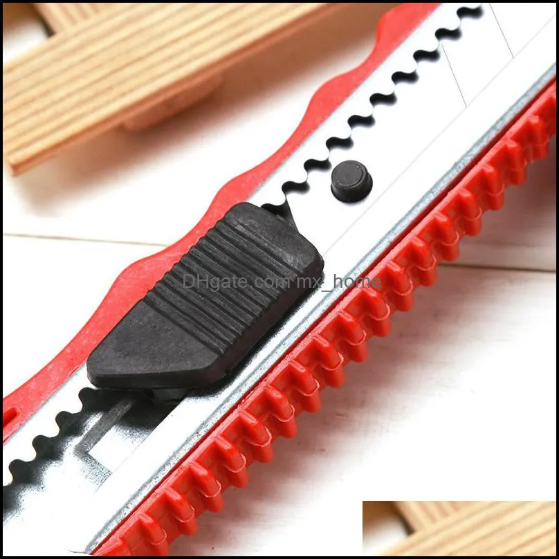 multifunction utility knife art cutter students paper snap off retractable razor box package open sharp blade knife stationery dbc