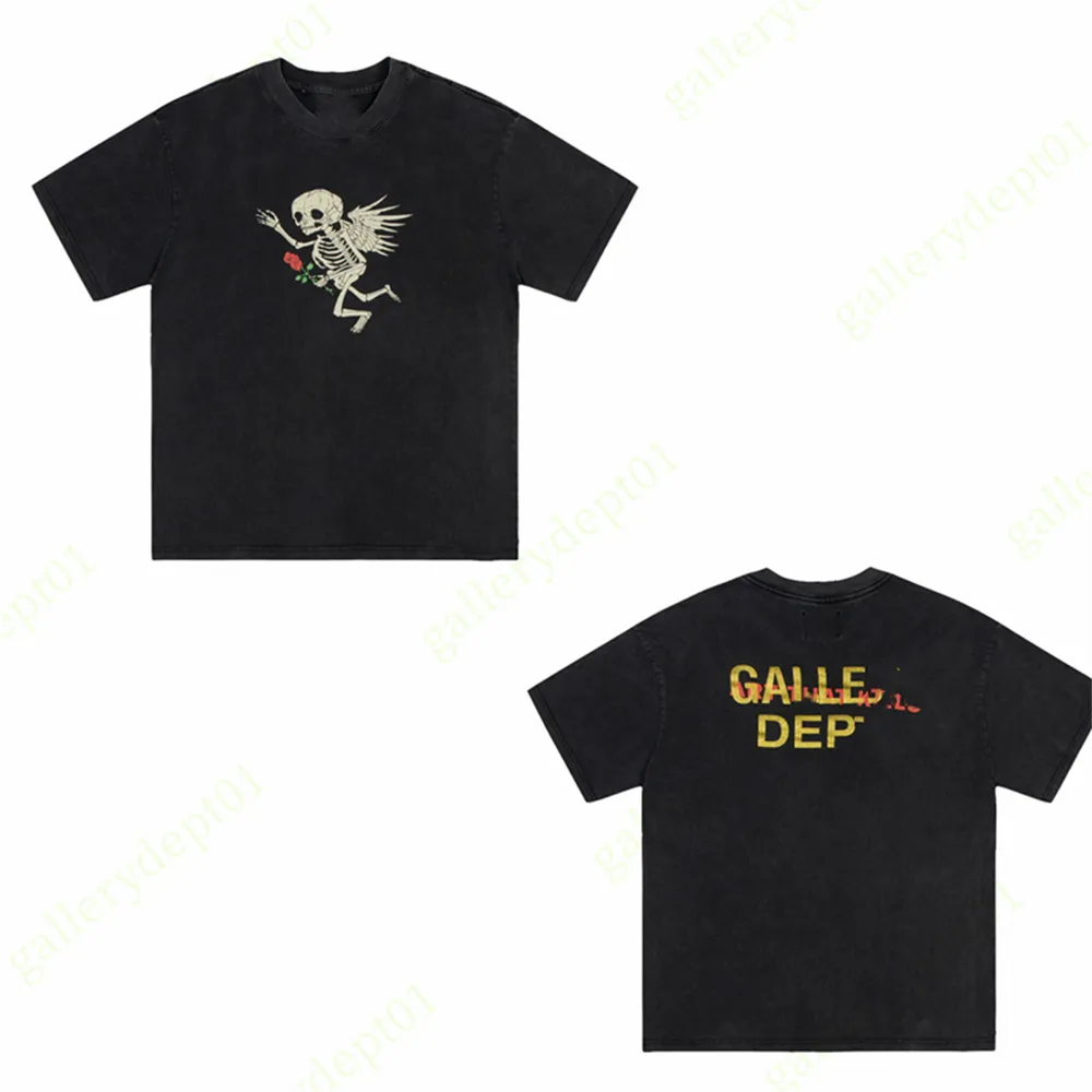 Mens T Shirt Tasarımcı Tişörtleri Vintage Tshirts El Çizilmiş Doodle Giysileri Grafik Tee Büyük Boy W5