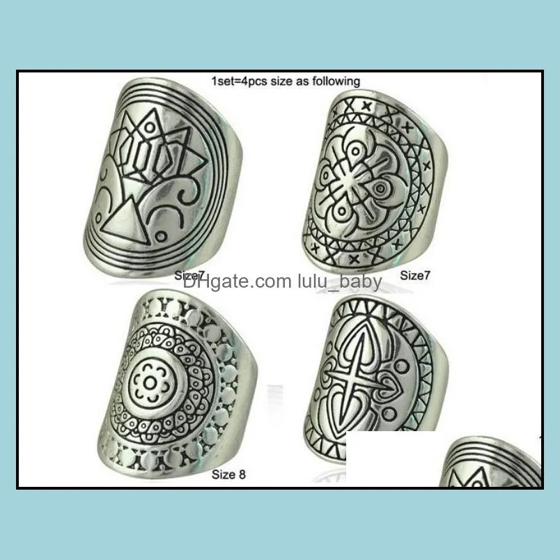 tibetan silver rings hot sale retro exquisite cute personality punk style finger nail rings fashion jewelry wholesale free shipping -