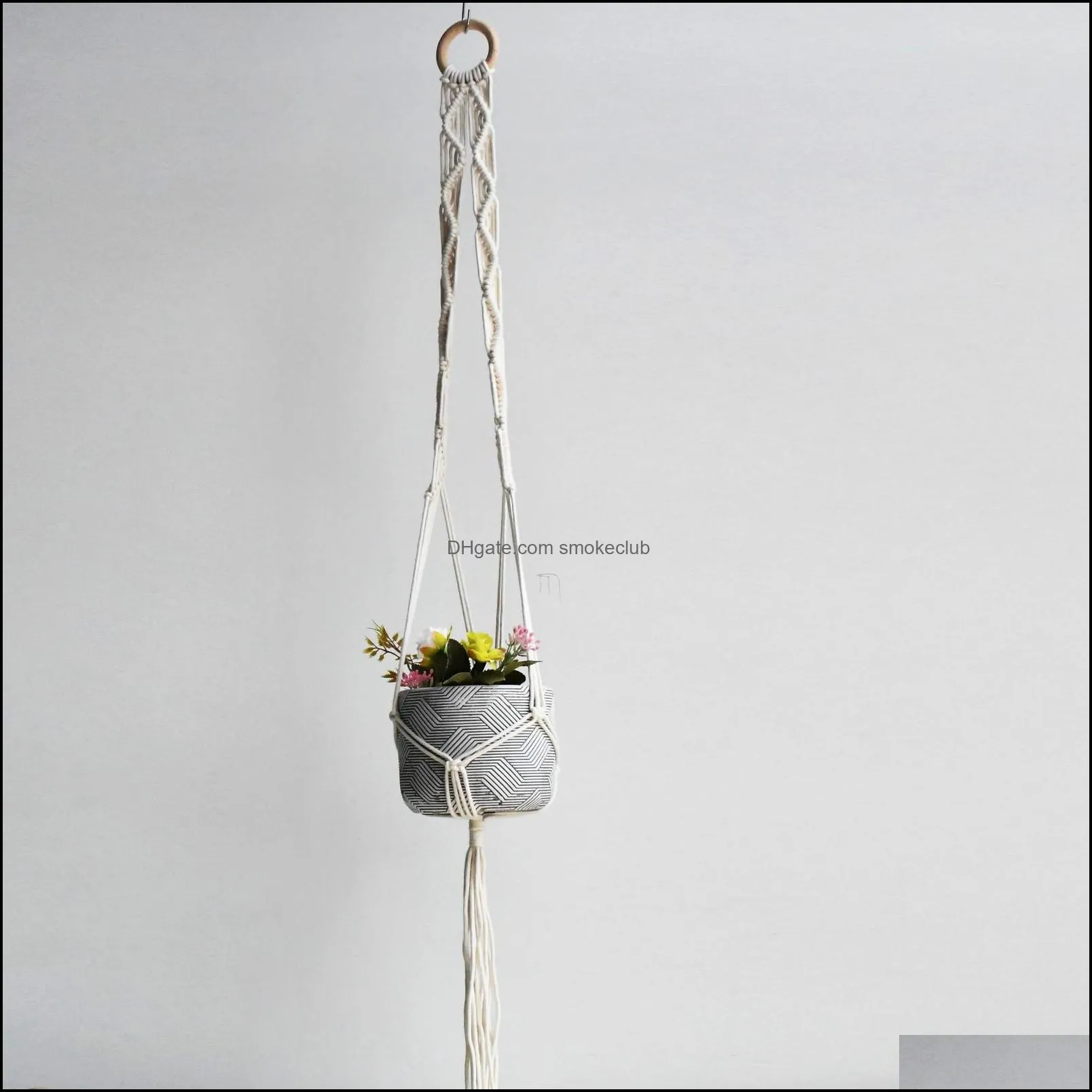 New arrival good quality macrame plant hanger pot hanger pot holder plant holder C0125