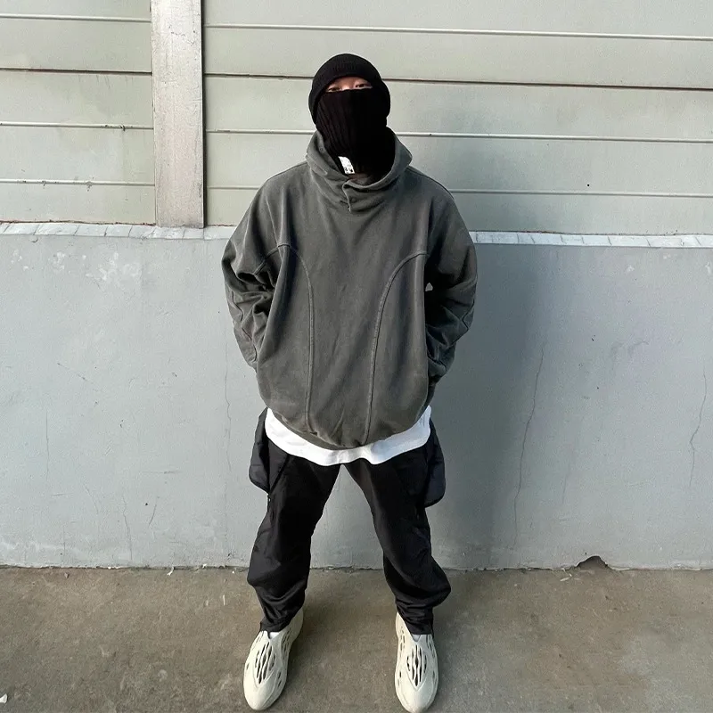 Unisex Oversized Oversized Fleece Hoodie Casual Hip Hop