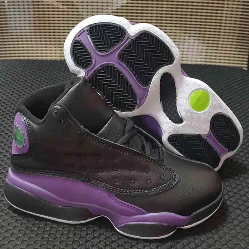 Discount 2022 13s Basketball Shoes Black White Red Blue Boys Girls Youth  Kids Sneakers Size 28 35 From 21,64 € | DHgate