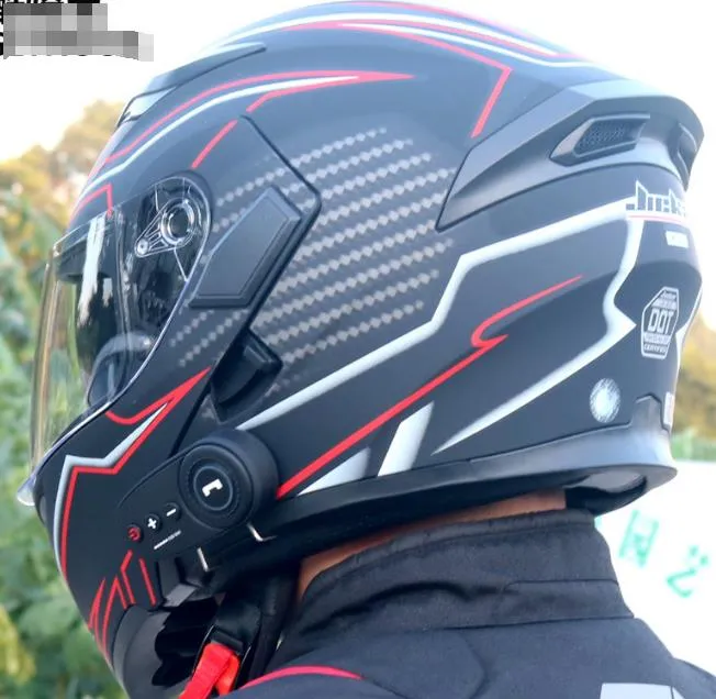 Casco Modular de motocicleta para hombre, accesorio de cara