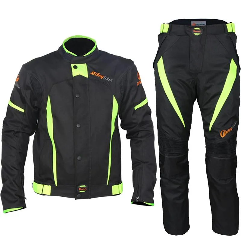 Motorcycle Apparel Motocross Suit Riding Tribe Racing Off-road Jackets Pants Waterproof Rally With Linning And Protectors S37