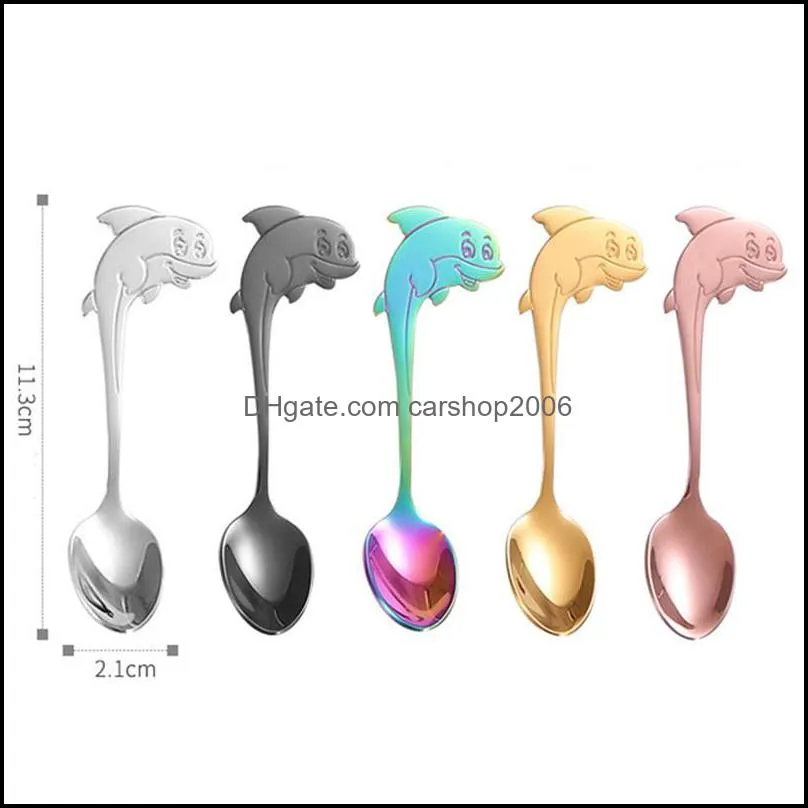  kid spoon stainless steel 304 small coffee cup spoon