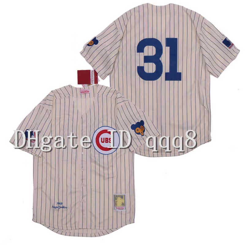 1969 Ron Santo Cubs Jersey Retro Baseball Jerseys 10 Ron Santo, 14