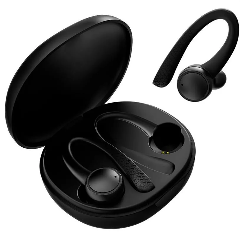 Factory Outlet T7 Pro Bluetooth Headset Wireless Ear Hook Sports Headphones TWS Bluetooth 5.0 Earphones Ear Hook Running Stereo Ea322w