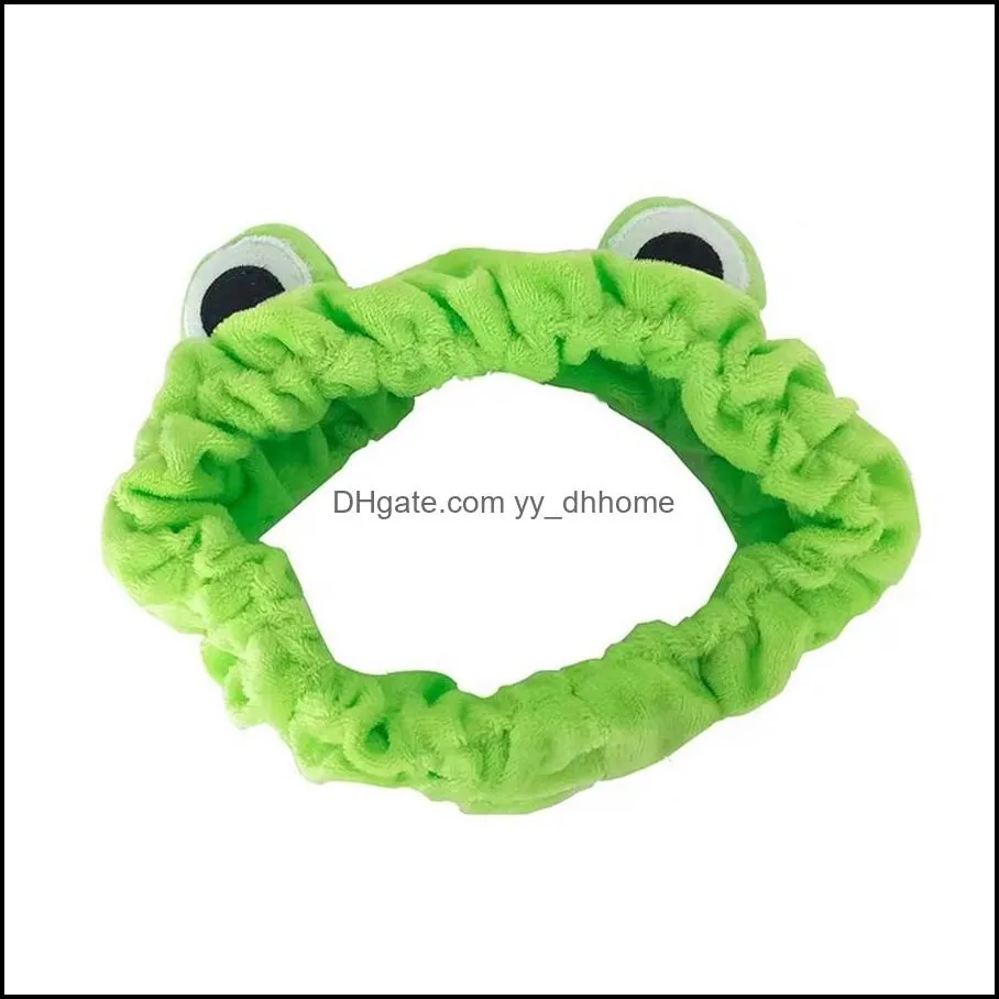 Other Household Sundries Funny Frog Makeup Headband Wide-brimmed Elastic Hairbands Cute Bands Women Hair Accessories Girls Hairband