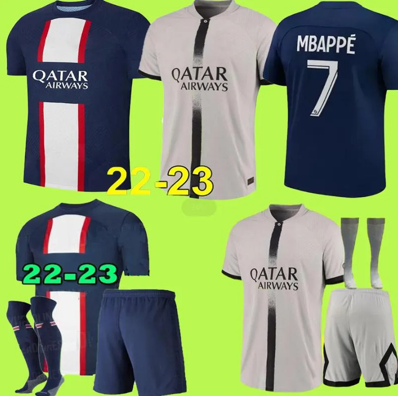 ₩15,839에서 22 23 HAKIMI RAMOS 4th 축구 유니폼 MBAPPE VERRATTI MARQUINHOS KIMPEMBE Icardi MESSIs