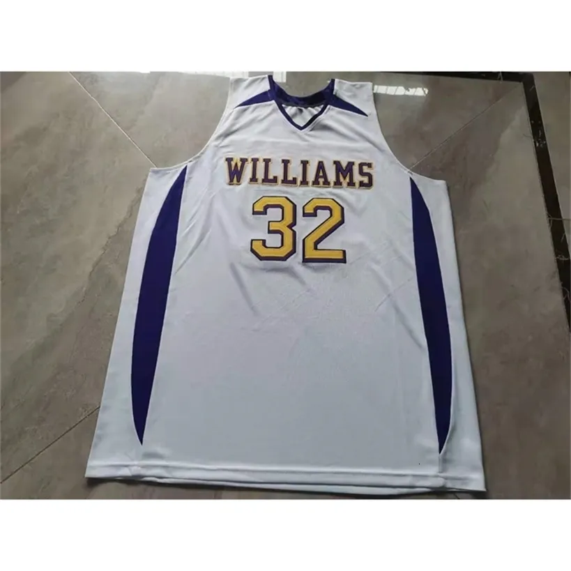 Uf Chen37 rare Basketball Jersey Men Youth women Vintage #32 Duncan Robinson Division III Williams College Size S-5XL custom any name or number