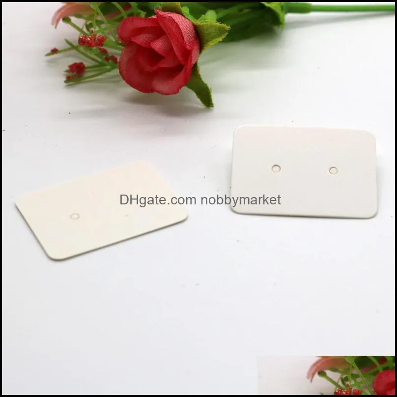 2.5x3.5cm Card for Making Jewelry Diy Accessories Wholesale Card Earrings/Stud Earring Display Cards Label Tags