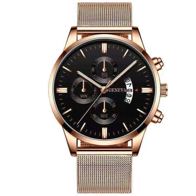 Designer relógios China AAA AAA Fashion Outdoor Sports Casual Homens Men's Watches Big Dial Quartz assistir calendário automático de aço inoxidável completo preto