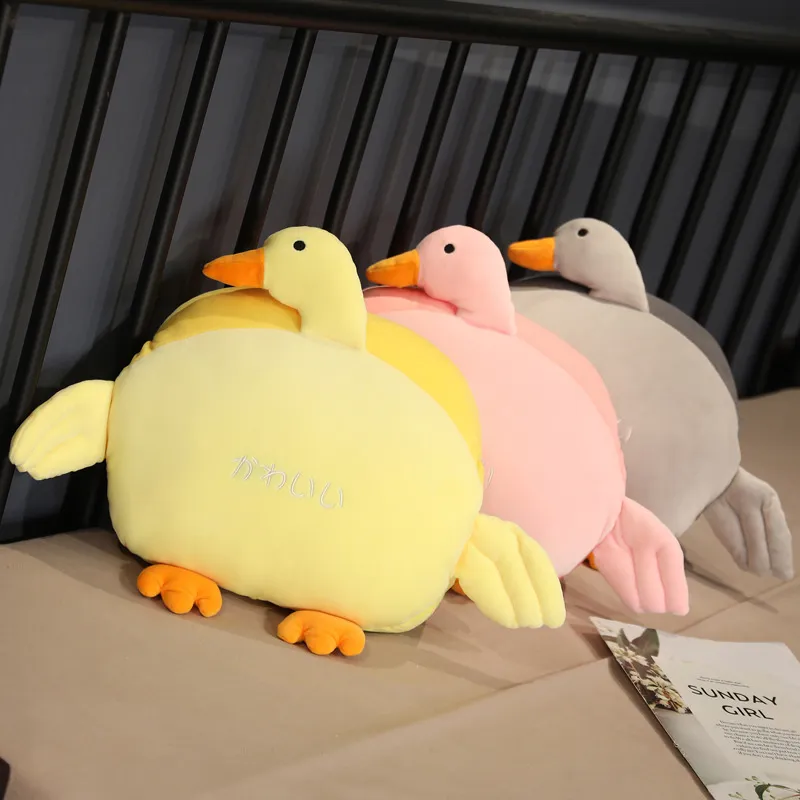 Down Cotton Cartoon Wings Big Bianco Goose Winter Warmer Warmer Plush Toy Company Evento Evento Regalo per la fidanzata Regalo